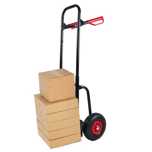 Hand Truck Dual Purpose 2 Wheel Dolly Cart & 4 Wheel Push Cart w/ Swivel Wheels - Picture 48 of 60