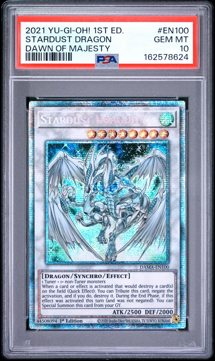 Stardust Dragon Yu-Gi-Oh! TCG Professional Sports Authenticator