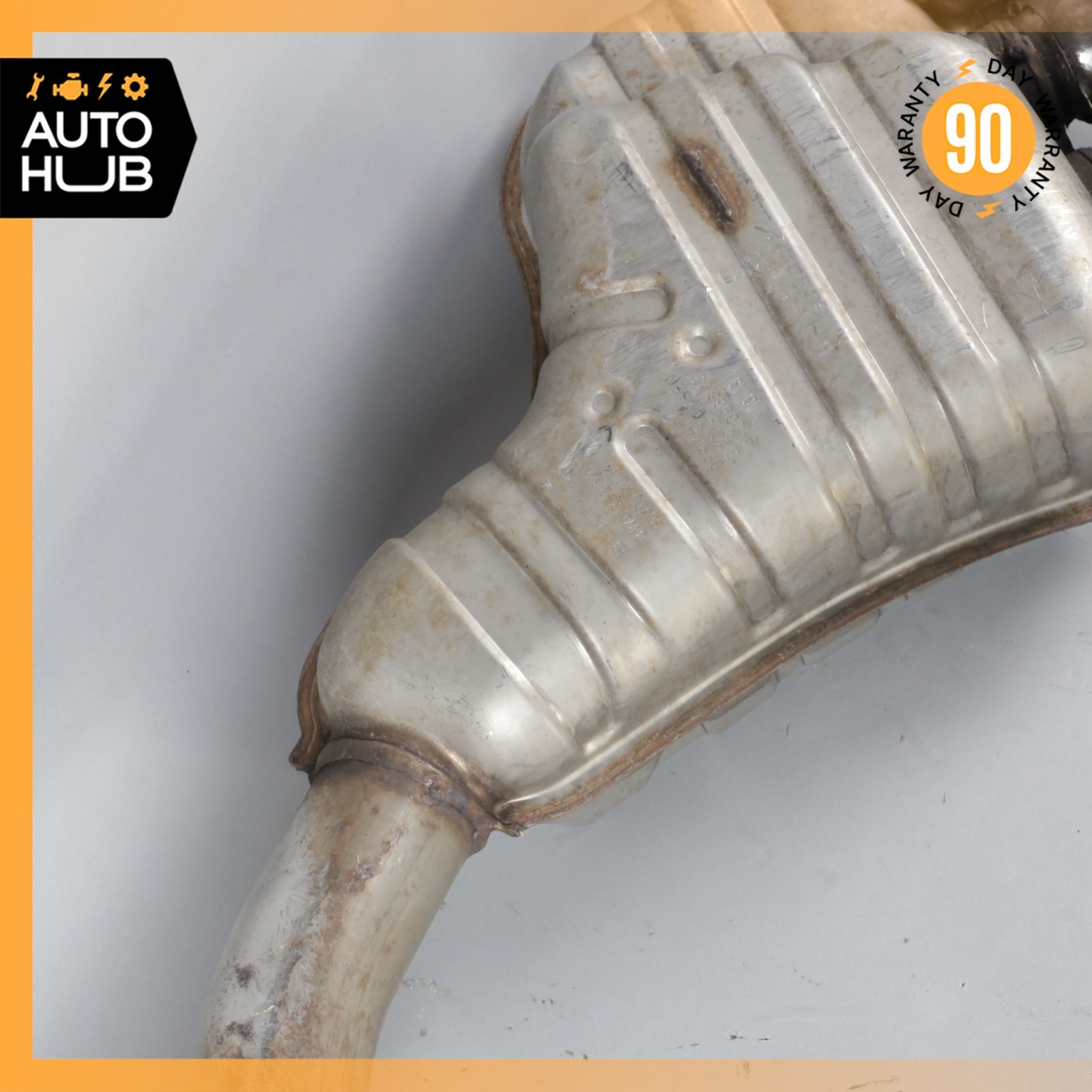 13-17 Bentley Continental GTС 4.0L V8 Left Exhaust Muffler 3W0253611P OEM 32k