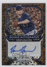 2021 Panini Prizm Rookie Bronze Donut Circle 8/15 Drew Rasmussen #RA-DR Auto 0c2