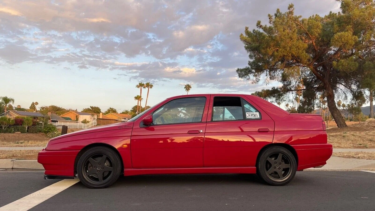 A '97 Alfa Romeo 155 in California by Way of Japan