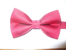 USED Bow Tie - Red Herringbone B707