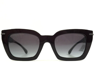 Chanel Sunglasses 5509 c.1461/S6 Burgundy Cat Eye Frames Gray Lenses 51-22-140