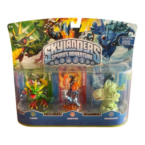 Skylanders Spyro's Adventure - GLOW Warnado Chase 3 Pack - New/Sealed/GITD 🐙 - Bild 5 von 20