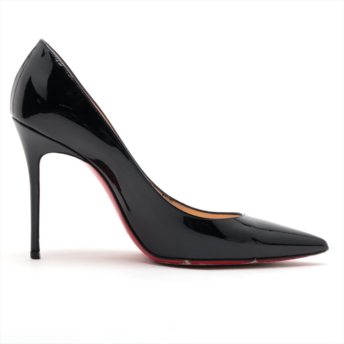【未使用】Louboutin DECOLLETE 554 (36) Christian Louboutin DECOLLETE 554 Patent Leather Pumps Women