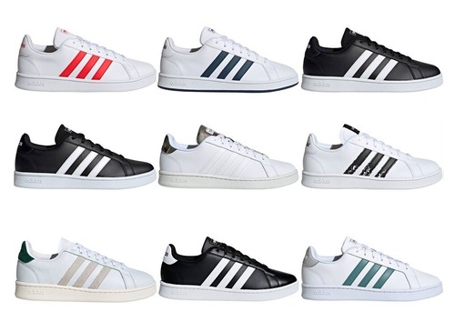 Zapatos para Hombre adidas Grand Court Zapatillas Bajas Casual De | eBay