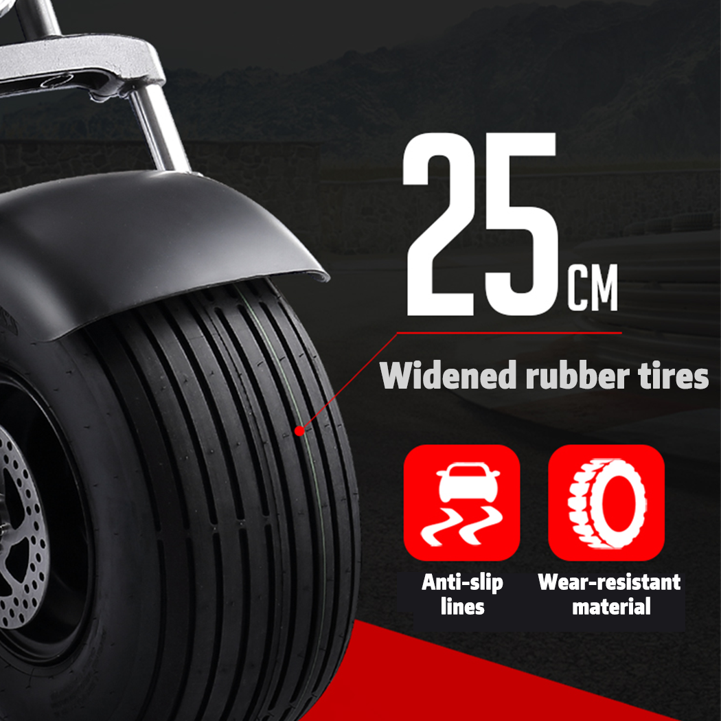 2000W Electric Scooter Adult Mobility Motor Scooter With Seat Off Road