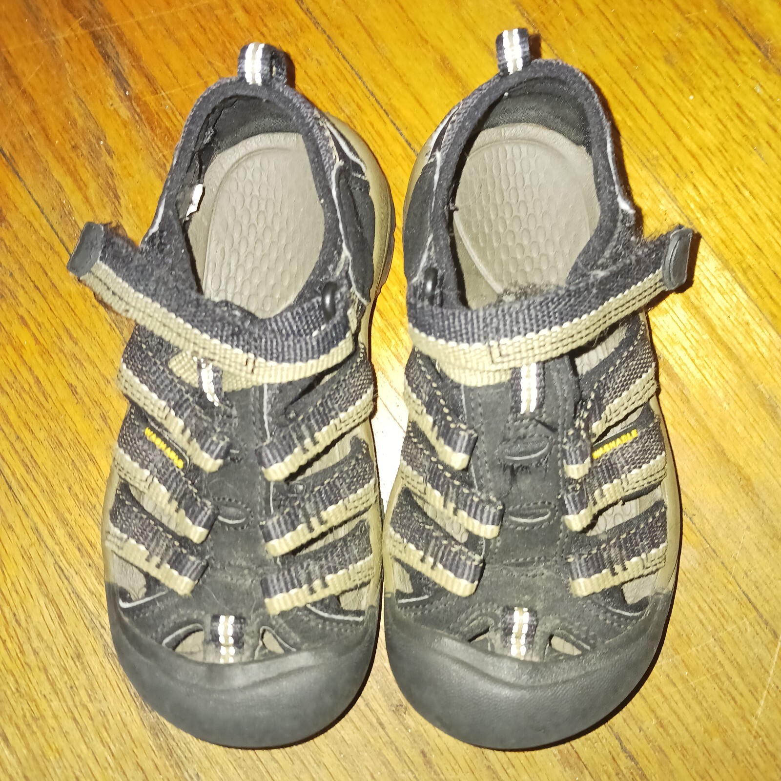 Sandalo sportivo impermeabile ragazzo Keen nero marrone taglia 11 H2 Newport