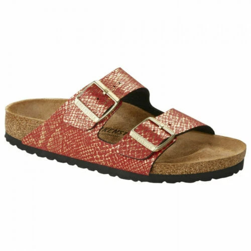 Sandales et tongues rouges Birkenstock pour femme