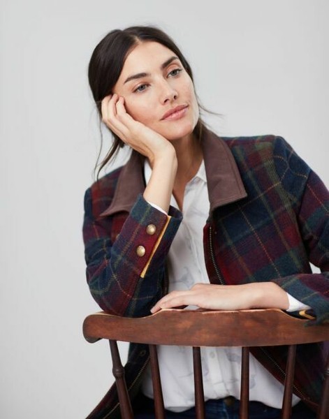 Joules Women Fieldcoat Tweed Jacket 