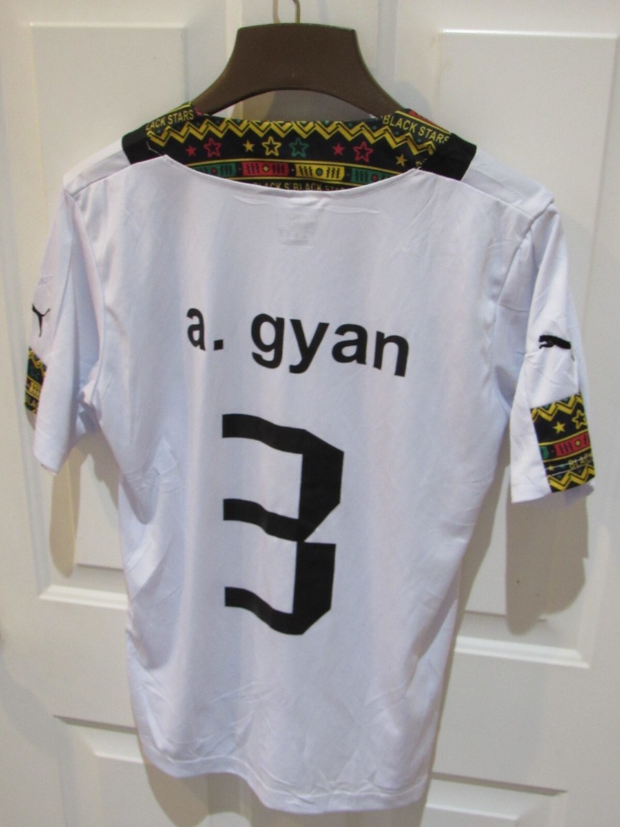 Asamoah Gyan Ghana Futbol soccer Jersey Puma size boy's XL