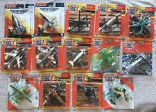 MATCHBOX SKY BUSTERS AIRPLANES HELICOPTERS TOP GUN MAVERICK DARKSTAR NEW USPS