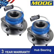 2x MOOG Front Wheel Bearing Hub Assembly fit Chevrolet Impala Pontiac Grand Prix