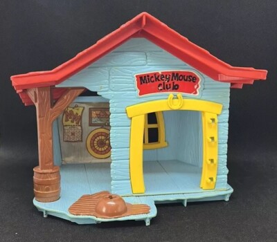 Mickey Mouse Club Weeble Wobbles Vintage 1976 Nostalgic Hasbro Play Set