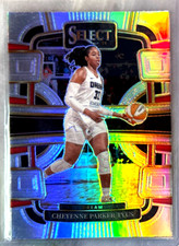Cheyenne Parker-Tyus 2024 Panini Select WNBA Silver Prizm Card-#62 Atlanta Dream