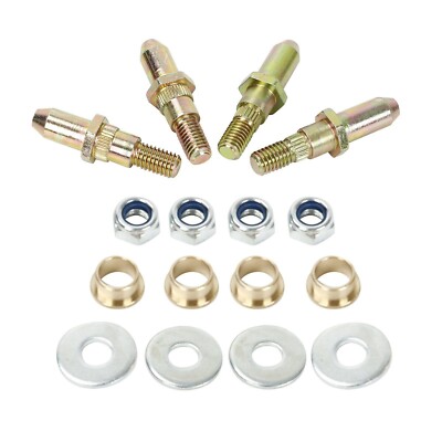 Car Door Hinge Pins Pin and Bushing Set for Chevy Silverado GMC Sierra Truck SUV