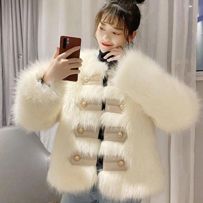 Korean fur coat clearance