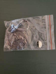 Shell Community Credit Union Wood River, Il 70th Anniversary Keychain
