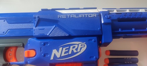 Nerf N-Strike Elite Retaliator Blaster Hasbro SA mit Softdarts sehr guter Zustand - Bild 2 von 7