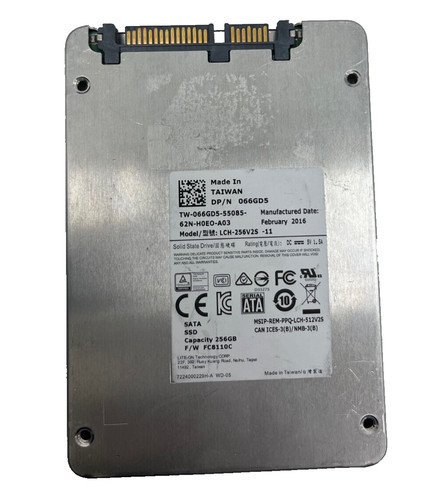 LITE-ON 256 GB SATA SSD 2,5" 6 GB/S Solid-State-Laufwerk LCH-256V2S LCH-256V2S-11