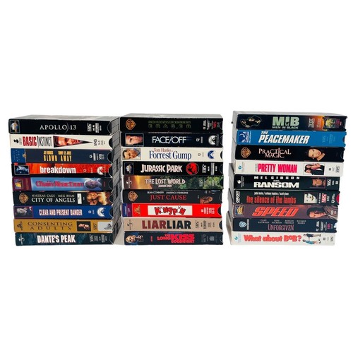 1990s VHS Movie LOT (27) Basic Instinct Pretty Woman Speed Liar Liar Ransom + - Bild 2 von 6