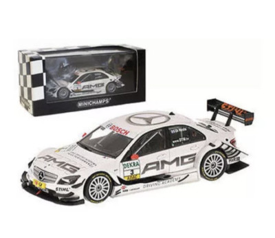 Modellauto, Minichamps Mercedes Benz C-Class DTM 2009, Paul Di Resta 1/43 Scale