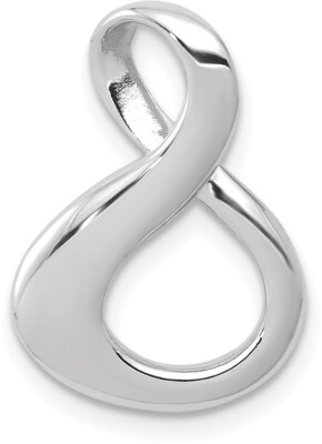 14K Weißgold Dia Anhänger SL292W
