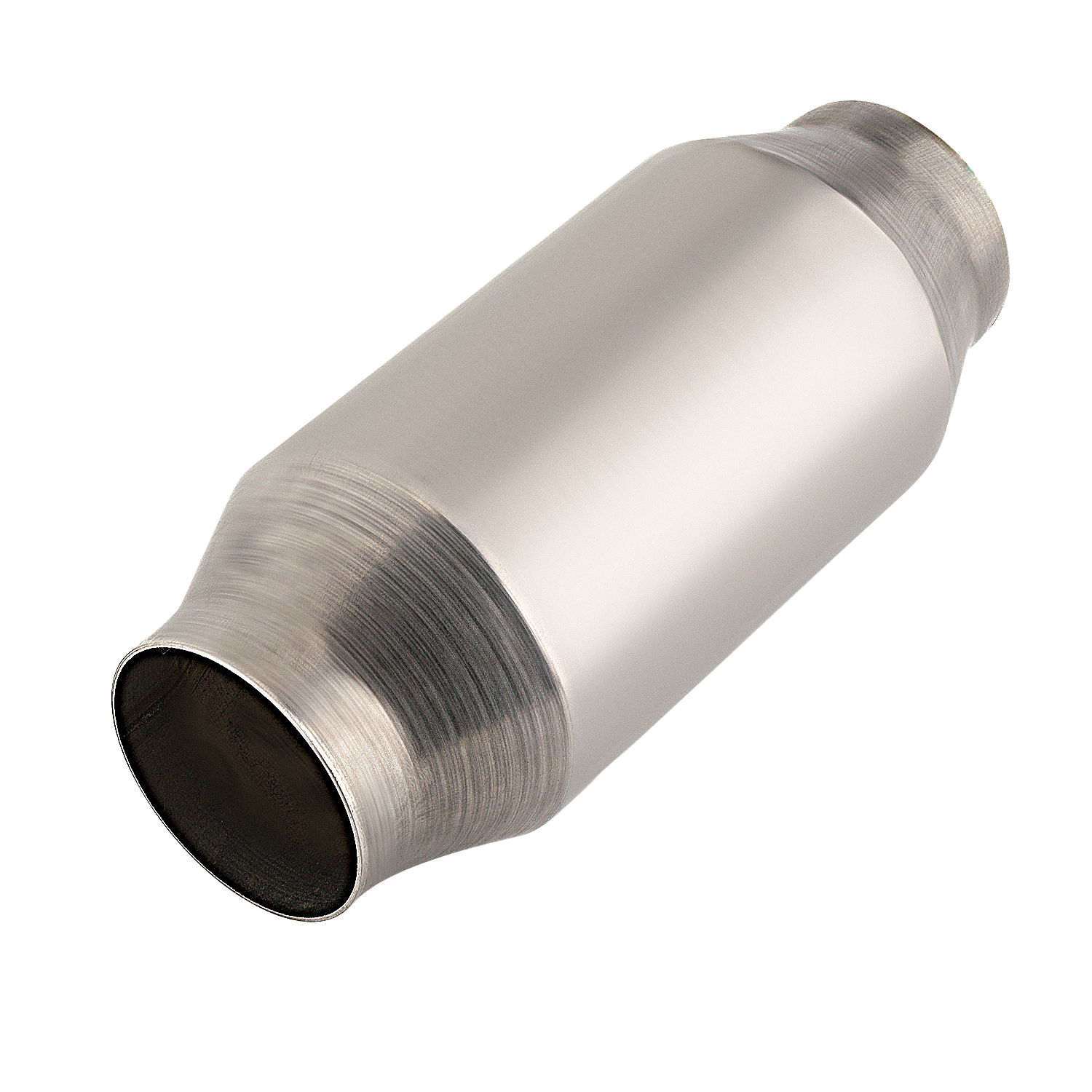 2 piezas convertidor catalítico universal catalizador catalítico de alto flujo de 3 pulgadas