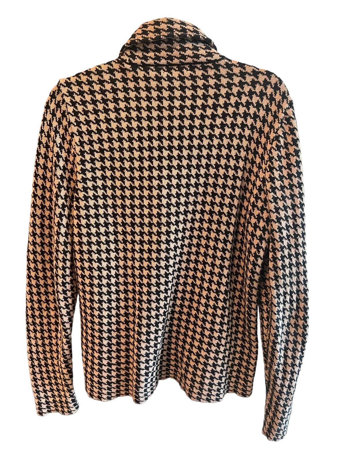 Chaps Houndstooth Heavy Cotton Shacket/Cardigan W… - image 3