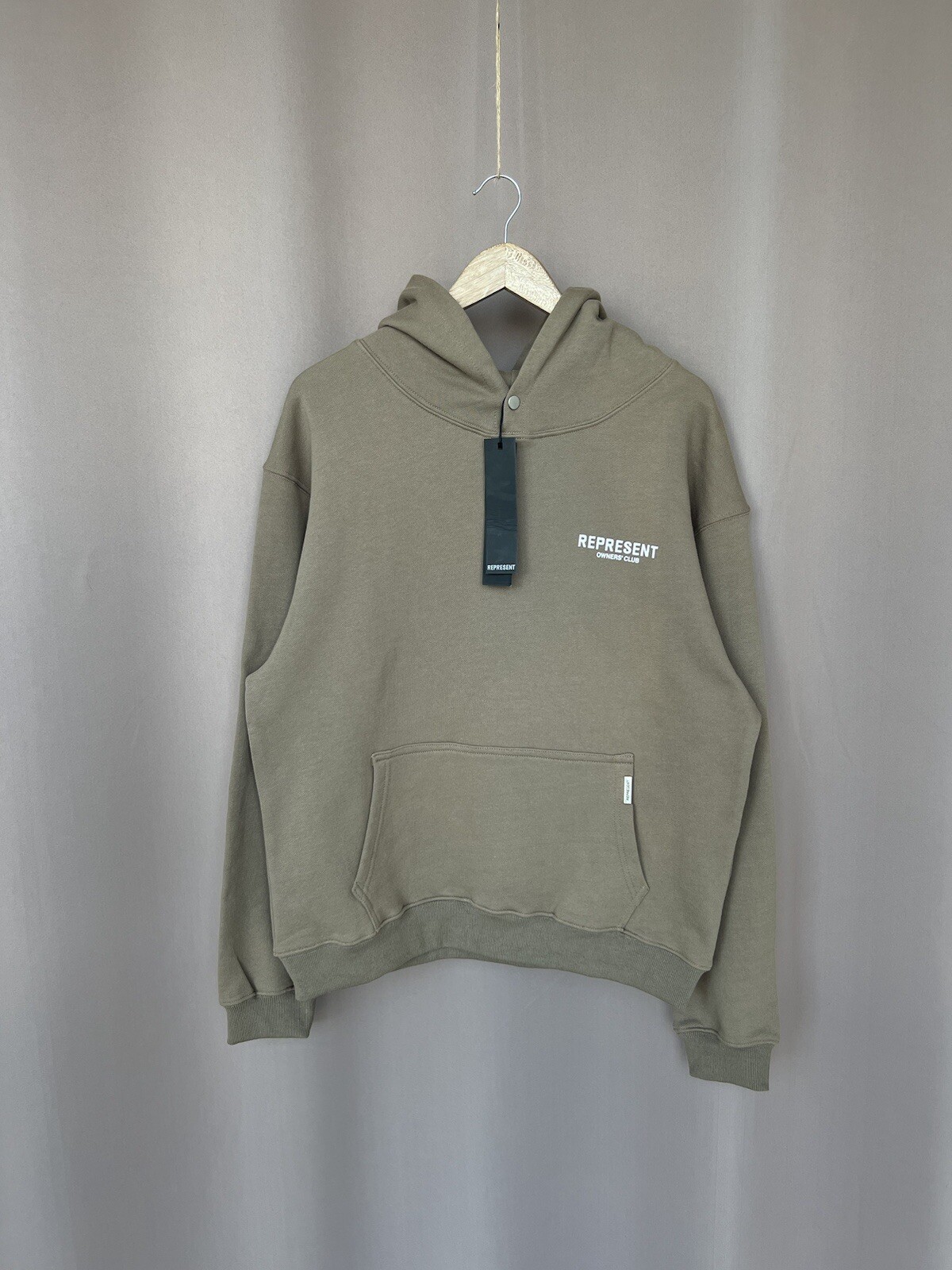 Represent Owners Club New With Tags Hoodie Mens Size M Cotton Logo Sweatshirt