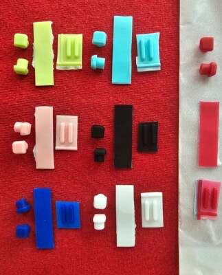 Nintendo DS Lite Schraubenabdeckung Gummipuffer Gummis Puffer für Gehäuse