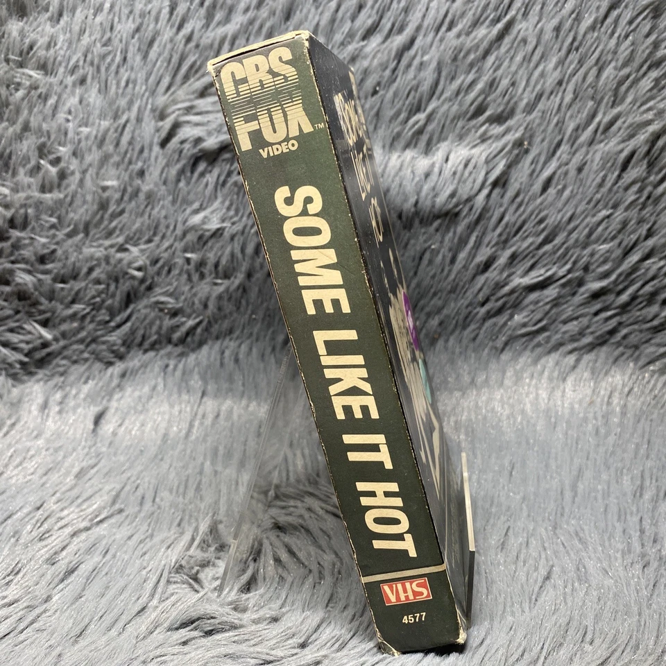 Some Like It Hot 1959 VHS 1984 Marilyn Monroe CBS/FOX Release Classic Movie Film Foto 3 de 4