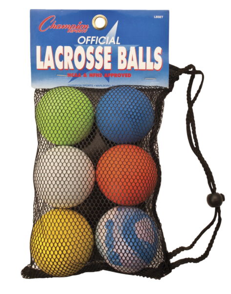 Champion Sports Lacrosse Balls Set for sale online