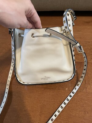 ★VALENTINO★Rock Stud Shoulder bag☆正規品・安全発送☆ Valentino Rock Stud Leather Shoulder Bag Includes Dustbag | eBay