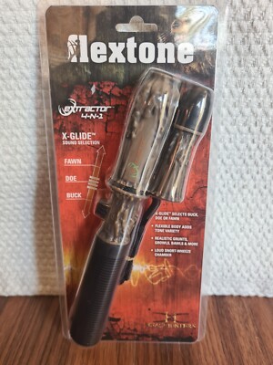 Flextone Extractor 4 in 1 X-Glide Sound Selection FLXDR082 Deer