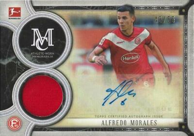 2018-19 Topps Bundesliga Museum Collection Autograph Relic Base /99 or Less