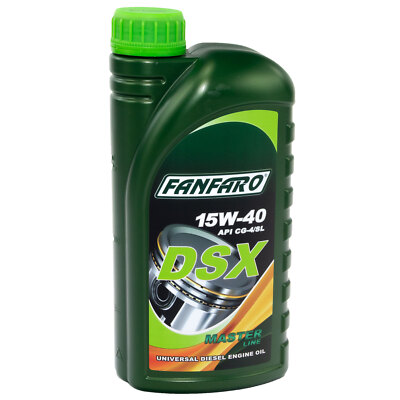 1 Liter FANFARO Motoröl DSX 15W-40 API CH-4/SL VW MB MAN Motor Öl Motoren OEL