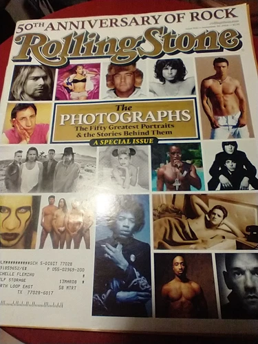 ROLLING STONE 50th Anniversary of Rock Magazine Photographs  Sept. 30, 2004 #958