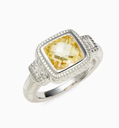 Judith ripka canary crystal ring clearance