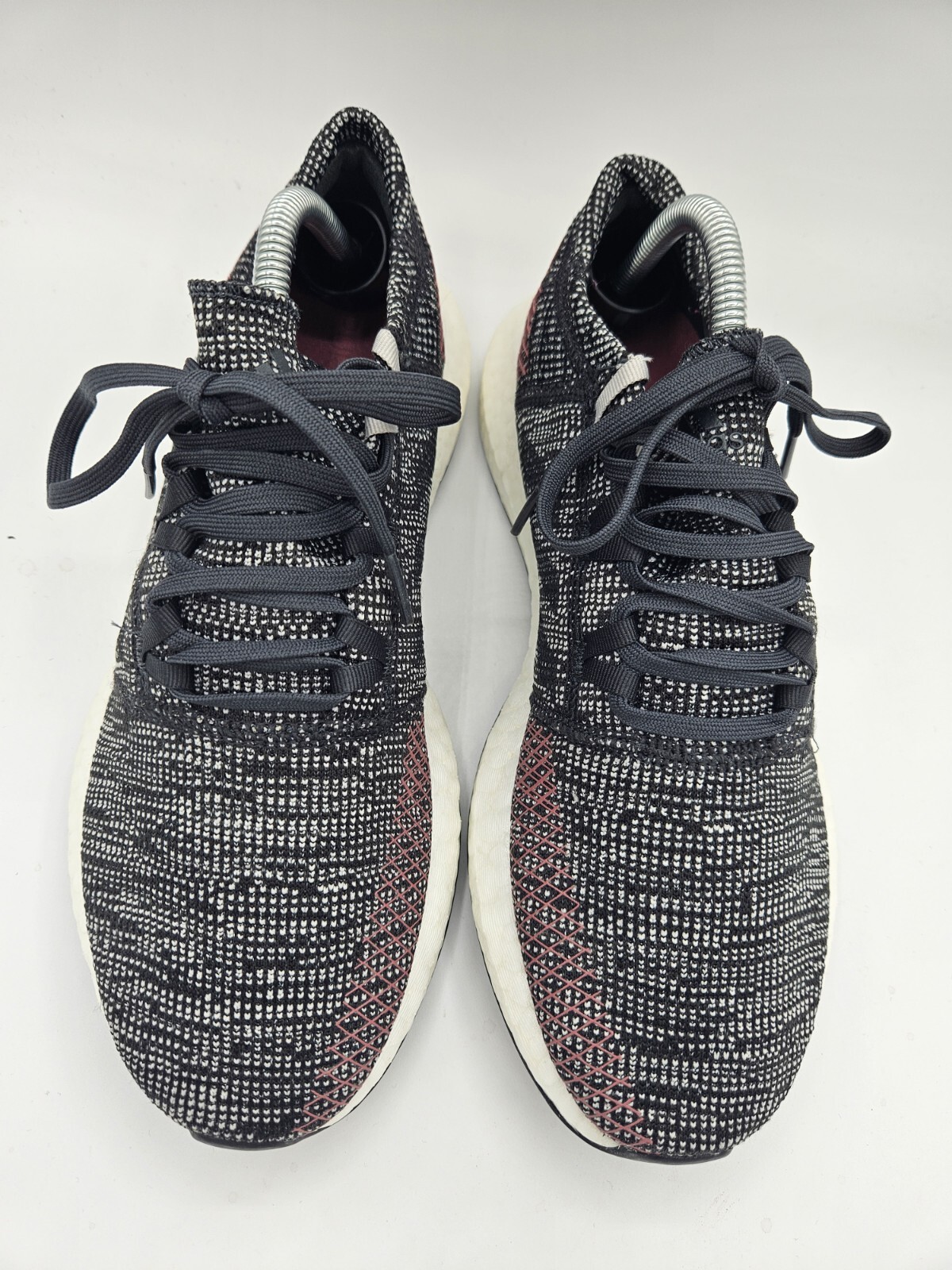 Adidas Womens PureBoost GO B75667 Carbon Maroon Running Shoes Lace Up Size 10 image 6