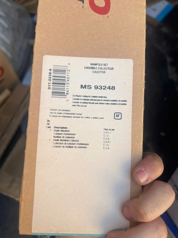 Juego de juntas de colector de admisión Fel-Pro MS 93248 para 84-95 626 B2000 B2200 Sportage Foto 2 de 2