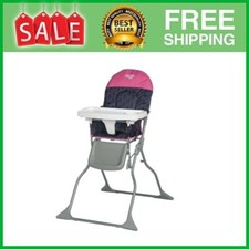 Cosco Kids Simple Fold High Chair, Navy Glam