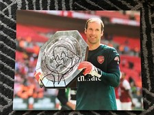 Arsenal Petr Cech Autographed Signed 11x14 Photo COA #1