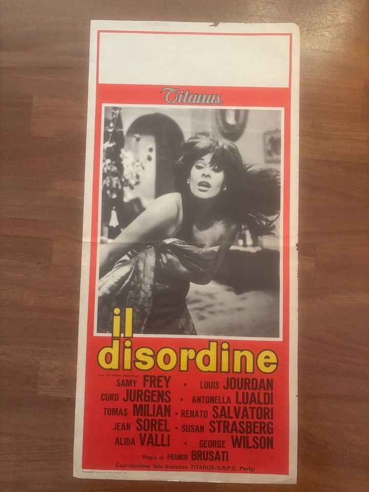 Locandina di Il disordine (1962)