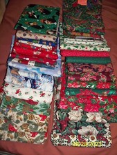 CHRISTMAS Printed Cotton Quilting Fabric - V.I.P./ CRANSTON - U-PICK 1