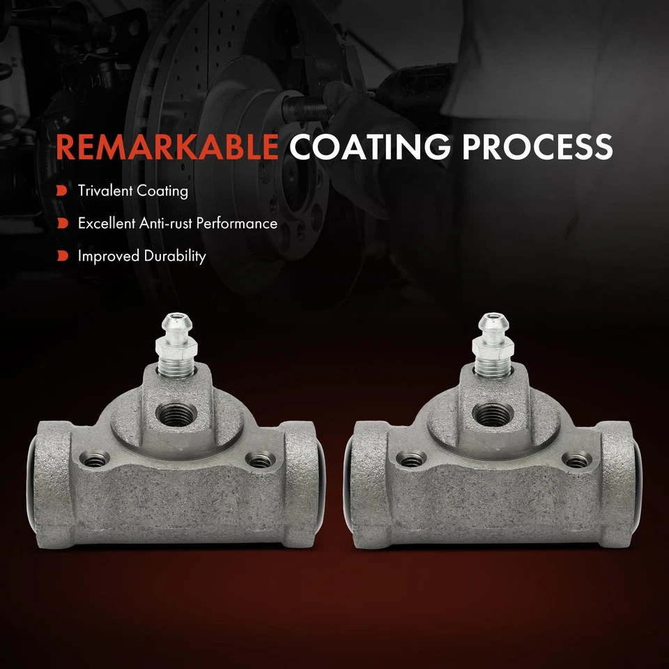 2x Cilindros de rueda de freno lateral trasero para Chevrolet Monza Buick Skyhawk Oldsmobile Foto 3 de 4