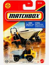 2025 Matchbox 76/125 MBX Lil  Dumper YELLOW CONSTRUCTION