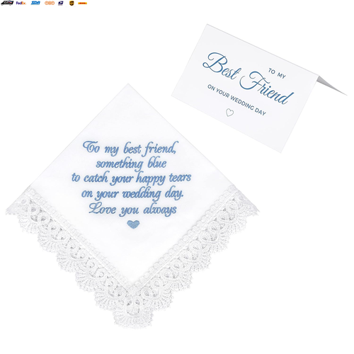 Something Blue for Bride Gift for Bride from Maid of Honor Best Friend Wedding G - Picture 4 of 7
