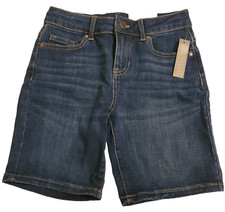 Falls Creek Denim Bermuda Shorts - Girls Size 10/12 - 5 Pocket - NEW WITH TAG