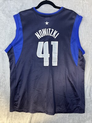 Vintage Champion NBA Dallas Mavericks Dirk Nowitzki #41 Jersey